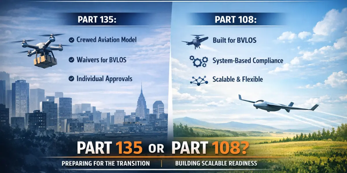 Part 135 vs Part 108